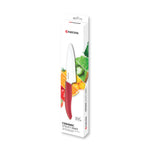 Kyocera Revolution Ceramic 4.5-Inch Utility Knife, Red