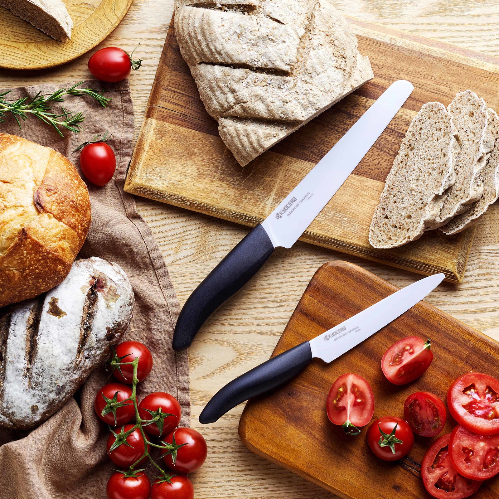 Kyocera Revolution Ceramic 5 Inch Micro Serrated Tomato Knife