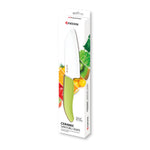 Kyocera Revolution Ceramic 5-1/2 Inch Santoku Knife, Green