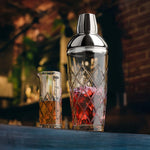 Final Touch Yarai Glass Cocktail Shaker & Jigger Set