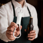 Final Touch ProBlade+ Speed Bottle Opener & Spout Remover, Stainless Steel