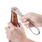 Final Touch ProBlade+ Speed Bottle Opener & Spout Remover, Stainless Steel