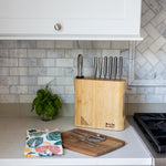 Global Kanpeki 10-Piece Knife Block Set, Bamboo