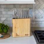 Global Kanpeki 10-Piece Knife Block Set, Bamboo