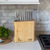Global Kanpeki 10-Piece Knife Block Set, Bamboo