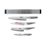 Global 5 Piece Magnetic Bar Knife Set