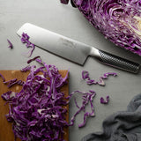 Global G-2538 3 Piece Knife Set with Chef's, Vegetable and Paring Knife