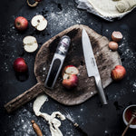 Global Toshi 5 Piece Knife Block Set, Bamboo