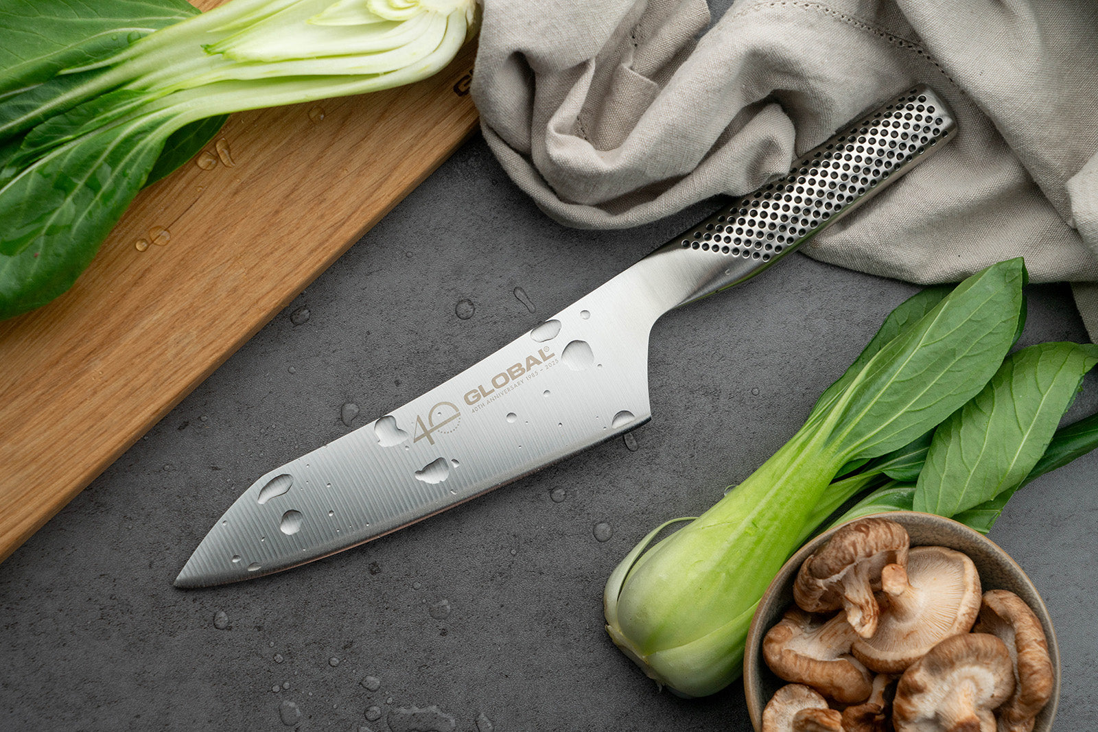 Global 40th Anniversary 7" Asian Chef Knife