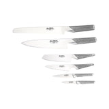 Global 7-Piece Kabuto Knife Block Set