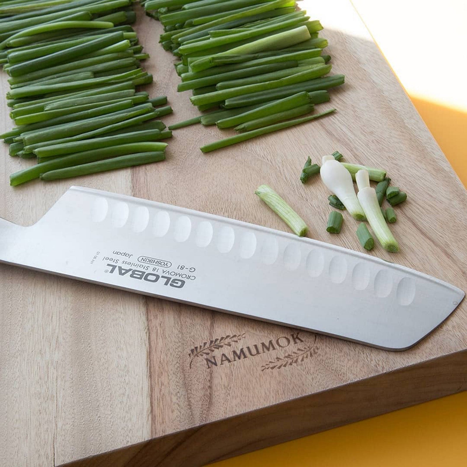 Global 7 Inch Vegetable Knife, Hollow Ground