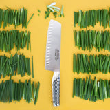 Global 7 Inch Vegetable Knife, Hollow Ground