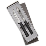 Rada 2 Piece Pare & Peel Knife Set with Gift Box, Black Handles