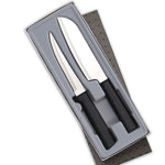 Rada 2 Piece Cook's Choice Knife Set, Black Handles