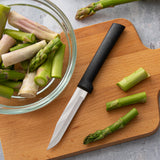 Rada 3 Piece Kitchen Basics Knife Set with Gift Box, Black Handles