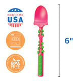 Constructive Eating Garden Fairy Utensil and Divided Plate Set for Kids and Toddlers