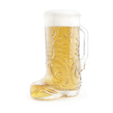 Final Touch Wild West Boot Glass, 22 oz / 650 ml, Clear Glass