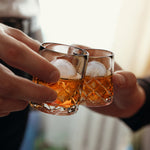 Final Touch Yarai Shiver Ice Ball Shots - 4 Glasses with Ice Ball Tray