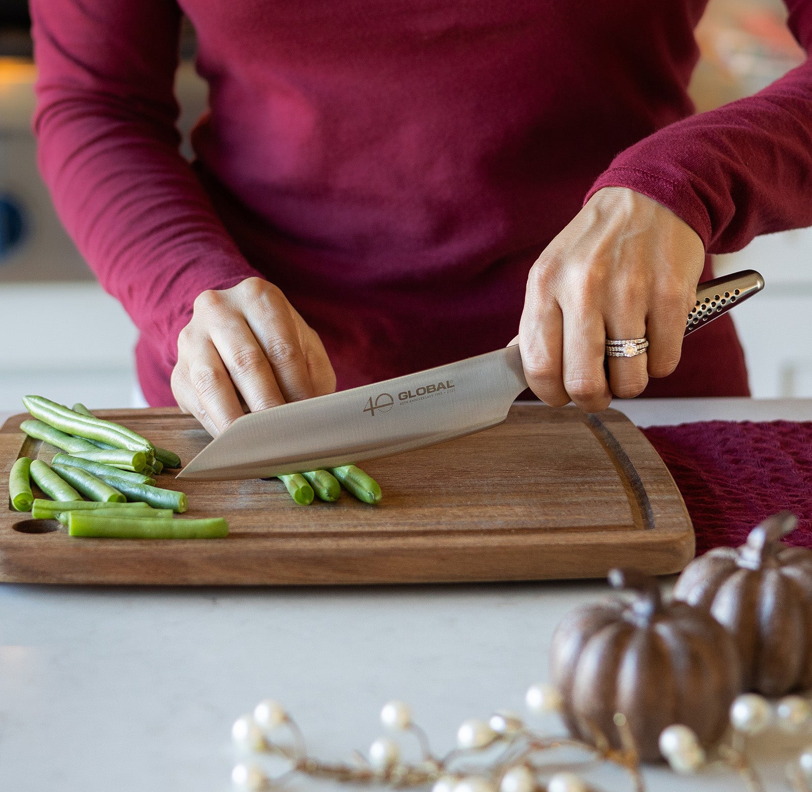 Global 40th Anniversary 6" Kiritsuke Utility Knife