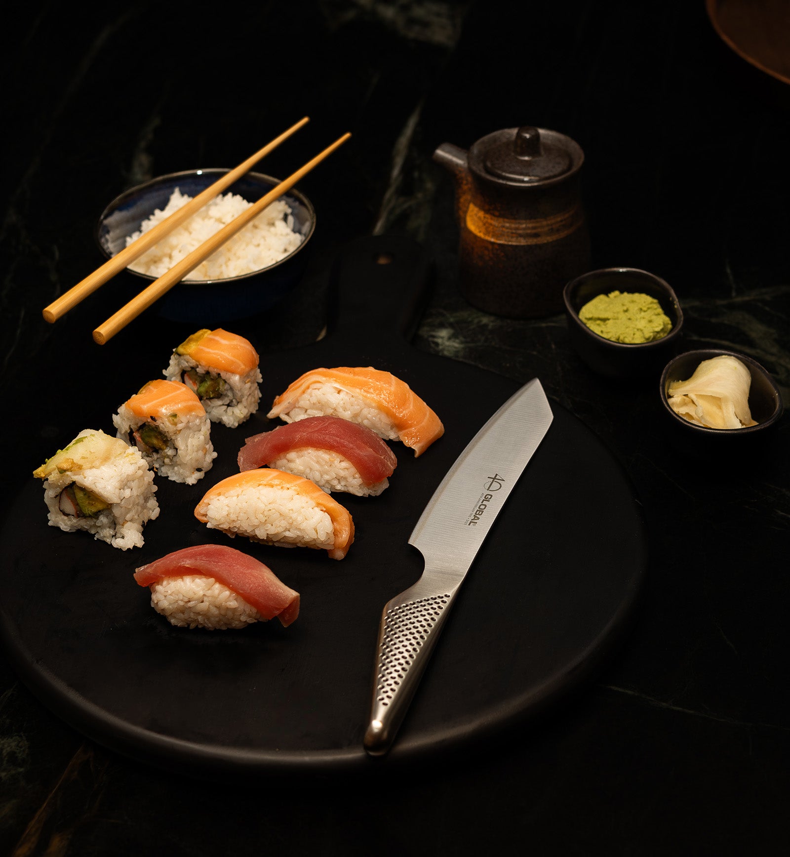 Global 40th Anniversary 6" Kiritsuke Utility Knife