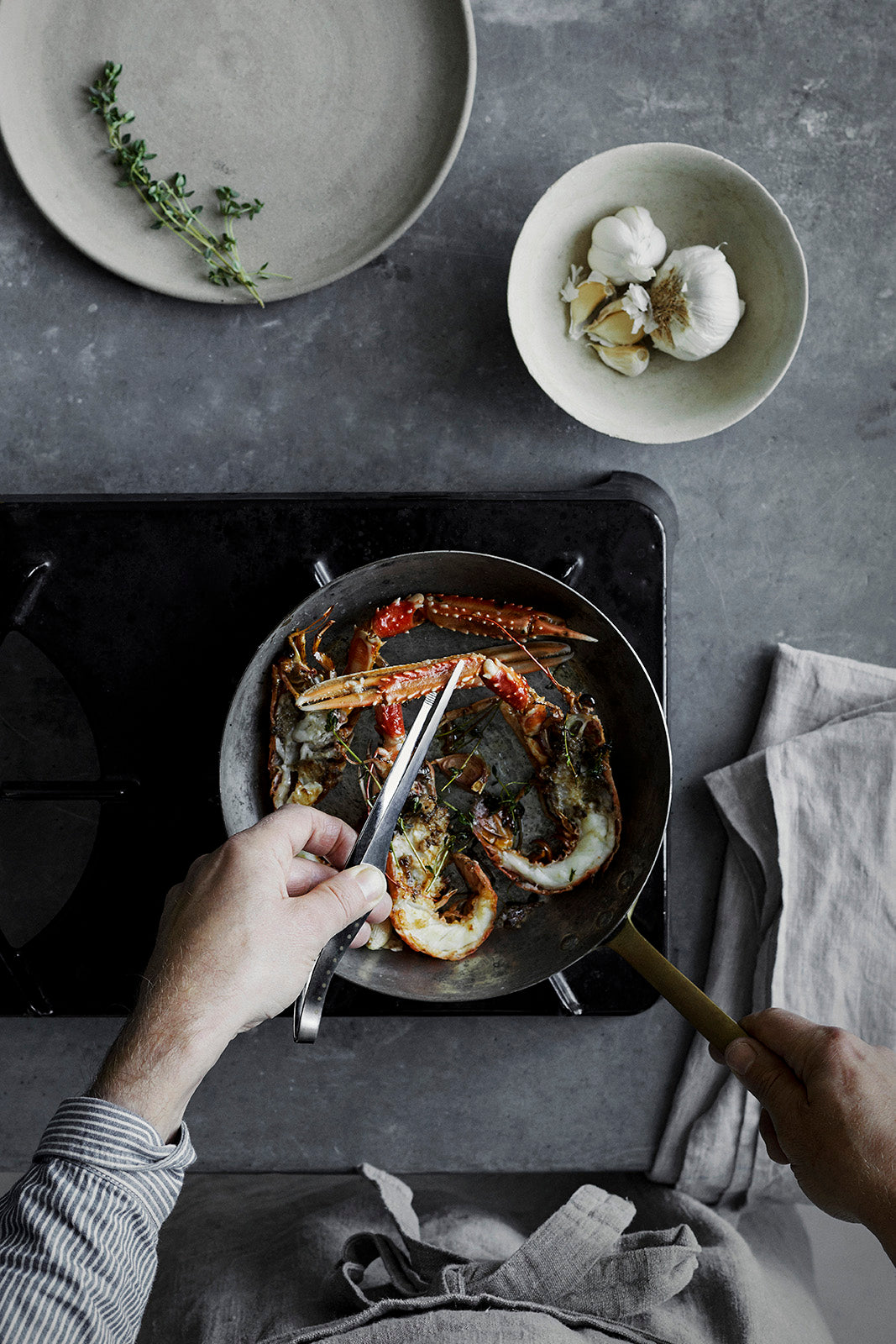 Global 5" Fish Bone Tweezers