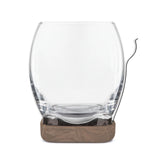 Final Touch Whiskey Cigar Glass, 14.5 oz, Glass, Stainless Steel & Silicone