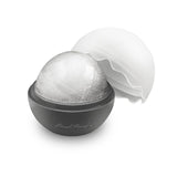 Final Touch On The Rock Glass with Ice Ball Mould, 8 oz, Glass & Silicone