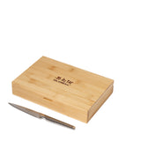 Global 8-Piece Steak Knife Set with Bamboo Box