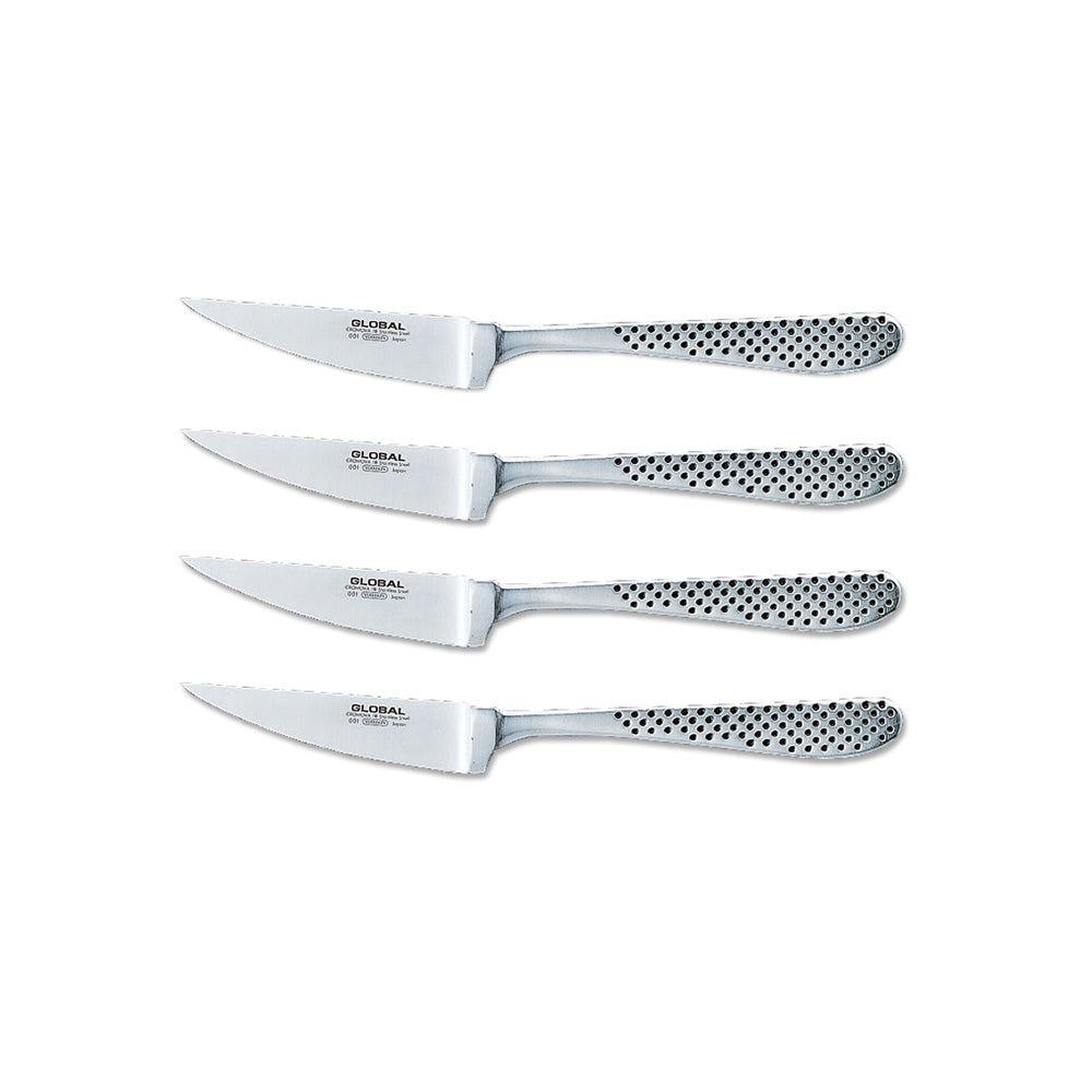 Global GTF-4001 4 Piece Steak Knife Set
