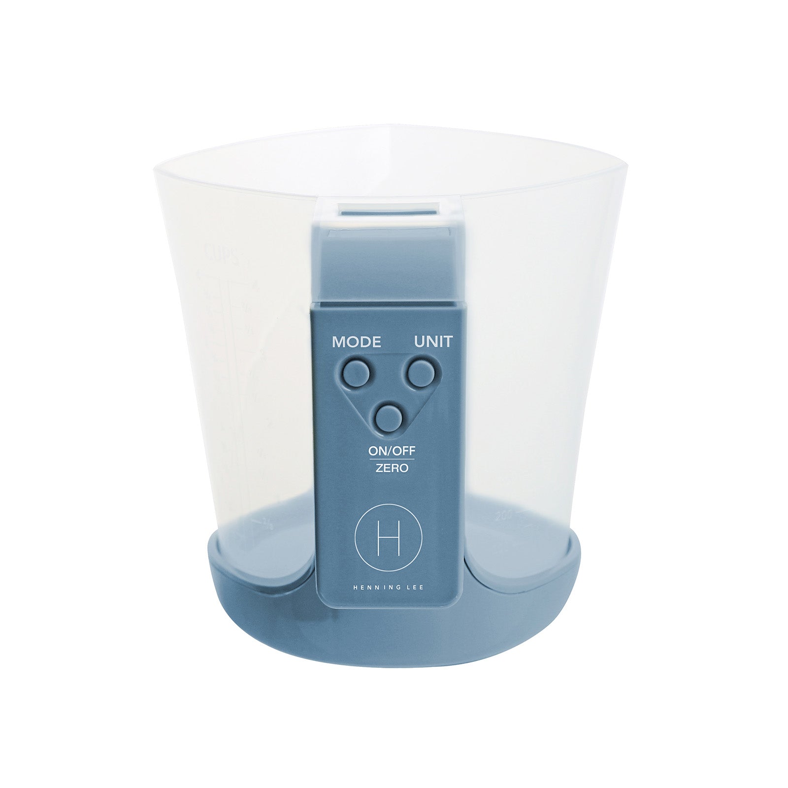 Henning Lee Digital 4 Cup Measuring Cup and Scale, Blue