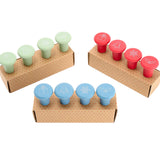 Henning Lee Set of 3 4 Piece Bottle Stoppers W/ Gift Boxes - Classics