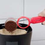 Henning Lee Set of 2 Precision Measuring Spoons, Red
