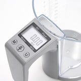Henning Lee 6 Cup Digital Measuring Cup and Scale, Gray