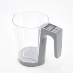 Henning Lee 6 Cup Digital Measuring Cup and Scale, Gray