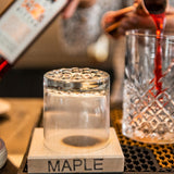 Spirits with Smoke Old Fashioned Cocktail Smoker Kit with 5 Wood Chips for Cocktail Smoker, Barware, Bitters, Maple Syrup & Recipe Book/Videos