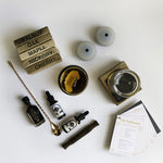 Spirits with Smoke Old Fashioned Cocktail Smoker Kit with 5 Wood Chips for Cocktail Smoker, Barware, Bitters, Maple Syrup & Recipe Book/Videos