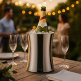 Final Touch Double-Wall Stainless Steel Wine Chiller