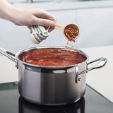 ZEAL Perfect Measure Silicone Measuring Spoons, Set of 5, Coastal Colors