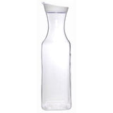 Prodyne Square Acrylic Juice Jar, 56 Ounce, White