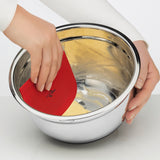 Kuchenprofi Scraper 3 Pc Set: Dough Cutter, Curved Edge And Flat Edge Scraper