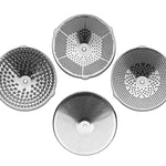 Küchenprofi Stainless Steel Food Mill, Large, 18/10 Stainless Steel, 4 Interchangeable Discs, Strainer for Sauce