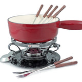 Swissmar Lugano 9 Piece Cast Iron Fondue Set