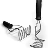 Kitchen Innovations Diamond Series Potato Masher, Black