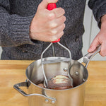 Kitchen Innovations Diamond Series Potato Masher, Red