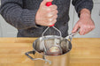 Kitchen Innovations Diamond Series Potato Masher, Red