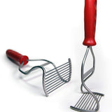Kitchen Innovations Diamond Series Potato Masher, Red