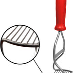 Kitchen Innovations Diamond Series Potato Masher, Red