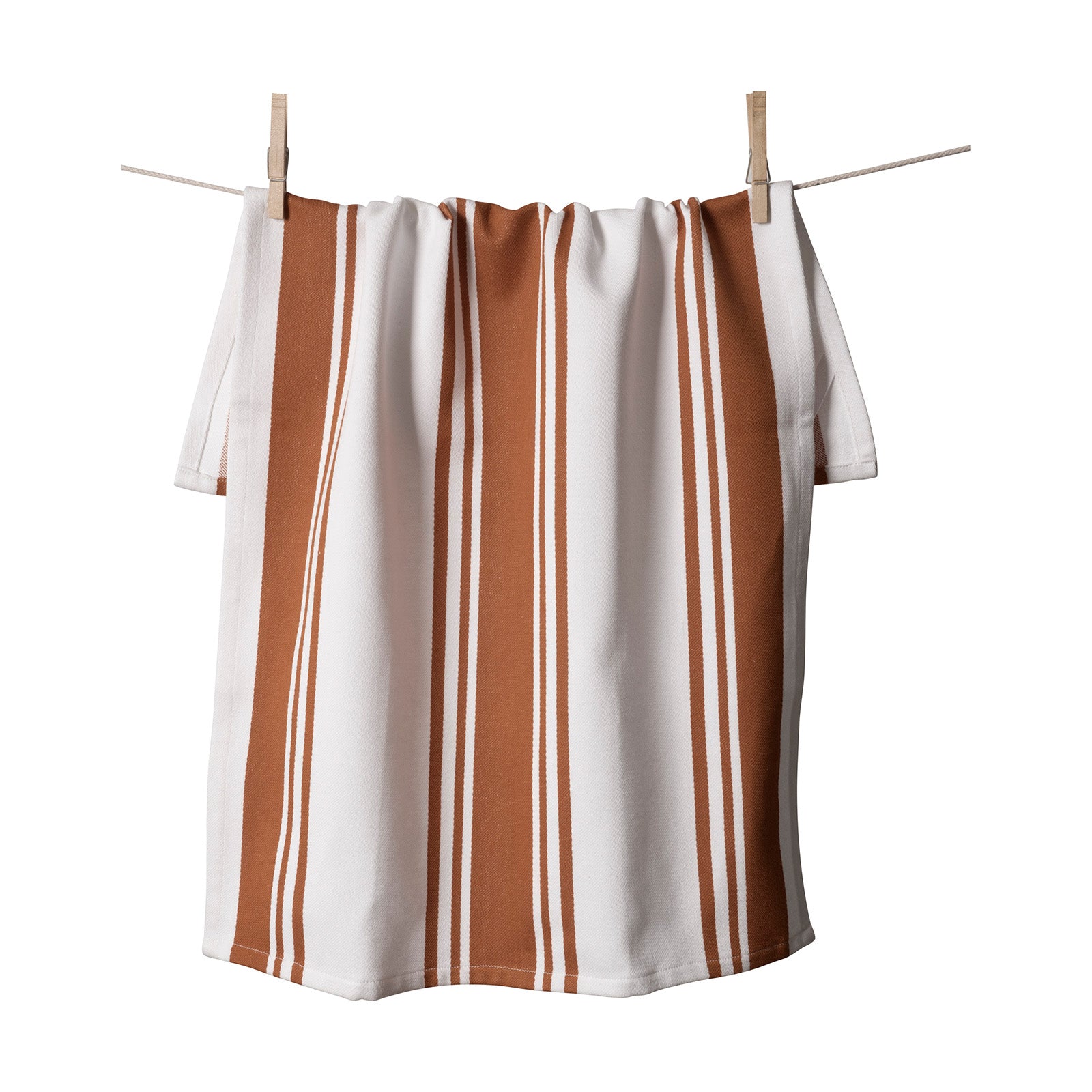 KAF Home Centerband Oversized Kitchen Towel, 100% Cotton, Spice