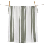 KAF Home Centerband Oversized Kitchen Towel, 100% Cotton, Agave