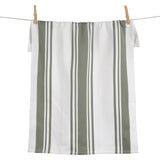 KAF Home Centerband Oversized Kitchen Towel, 100% Cotton, Agave